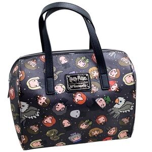 {Loungefly} Harry Potter Chibi Print Duffle Purse